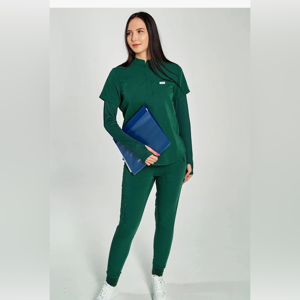 Sigma Large Set With Attached Sleeves Hunter Green